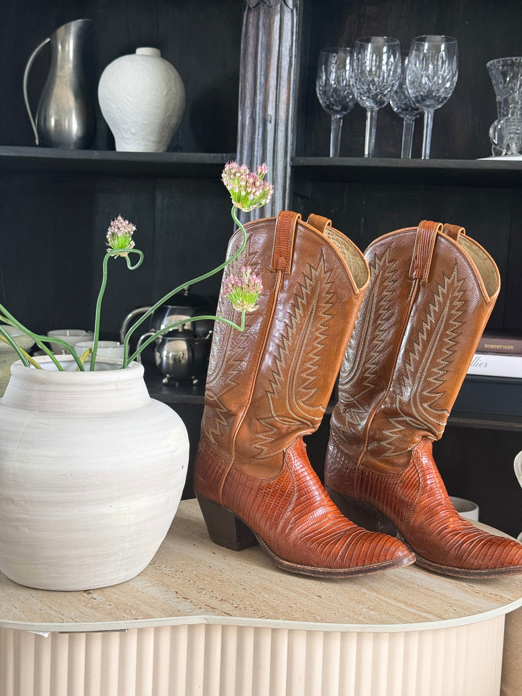Cowboy Boots Snake skin