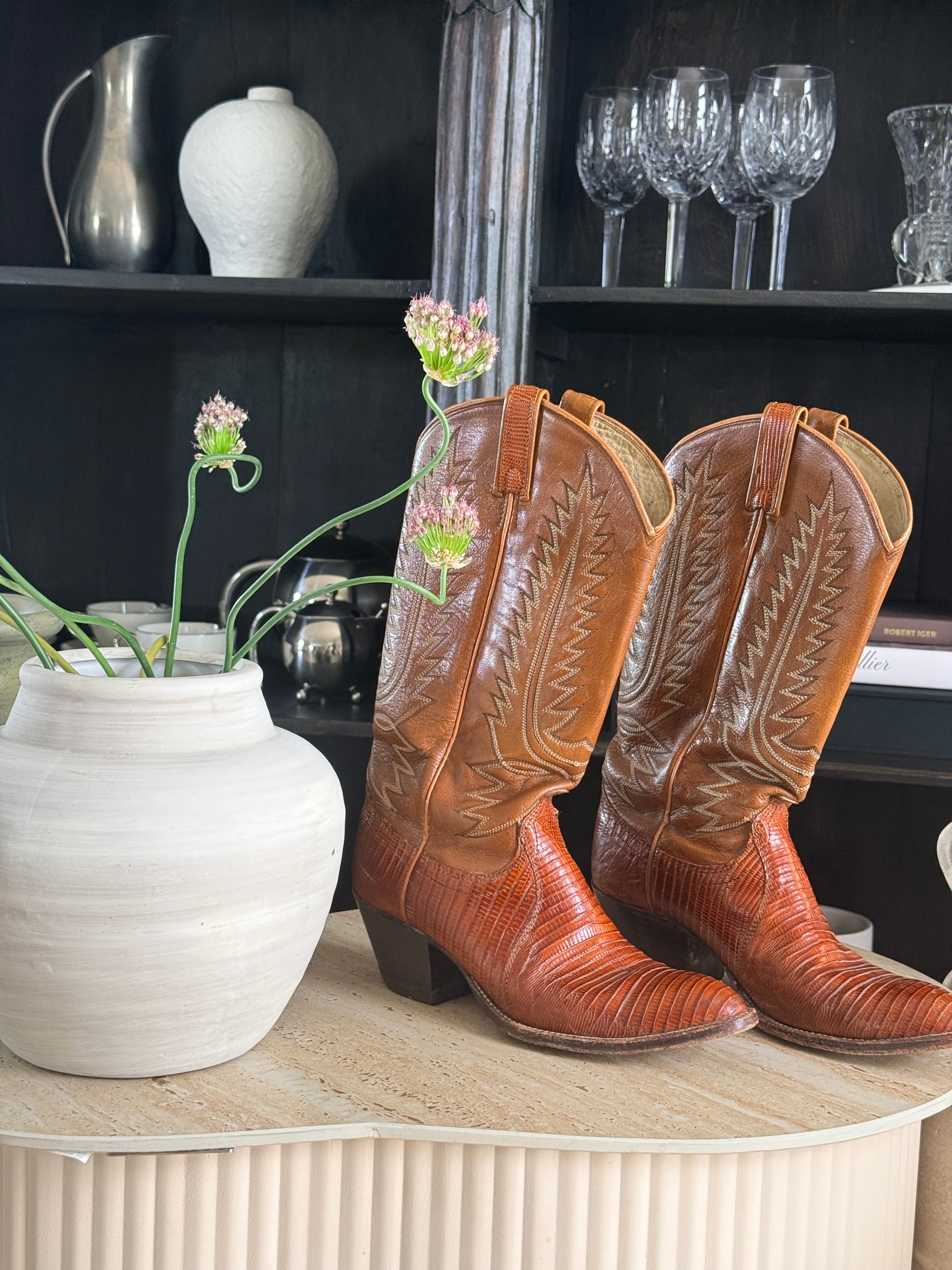 Cowboy Boots Snake skin
