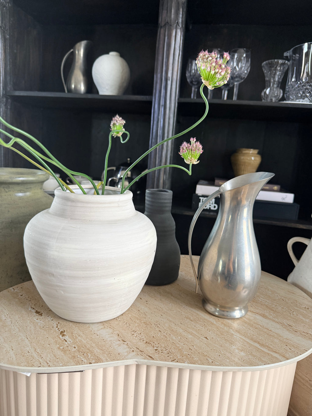 Vintage Silver Vase or Pitcher