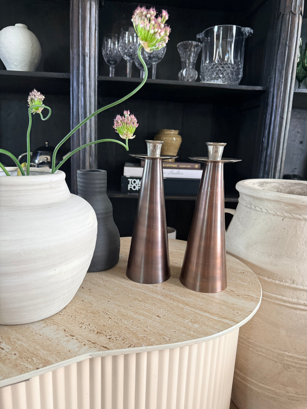 Vintage MCM Candle Sticks