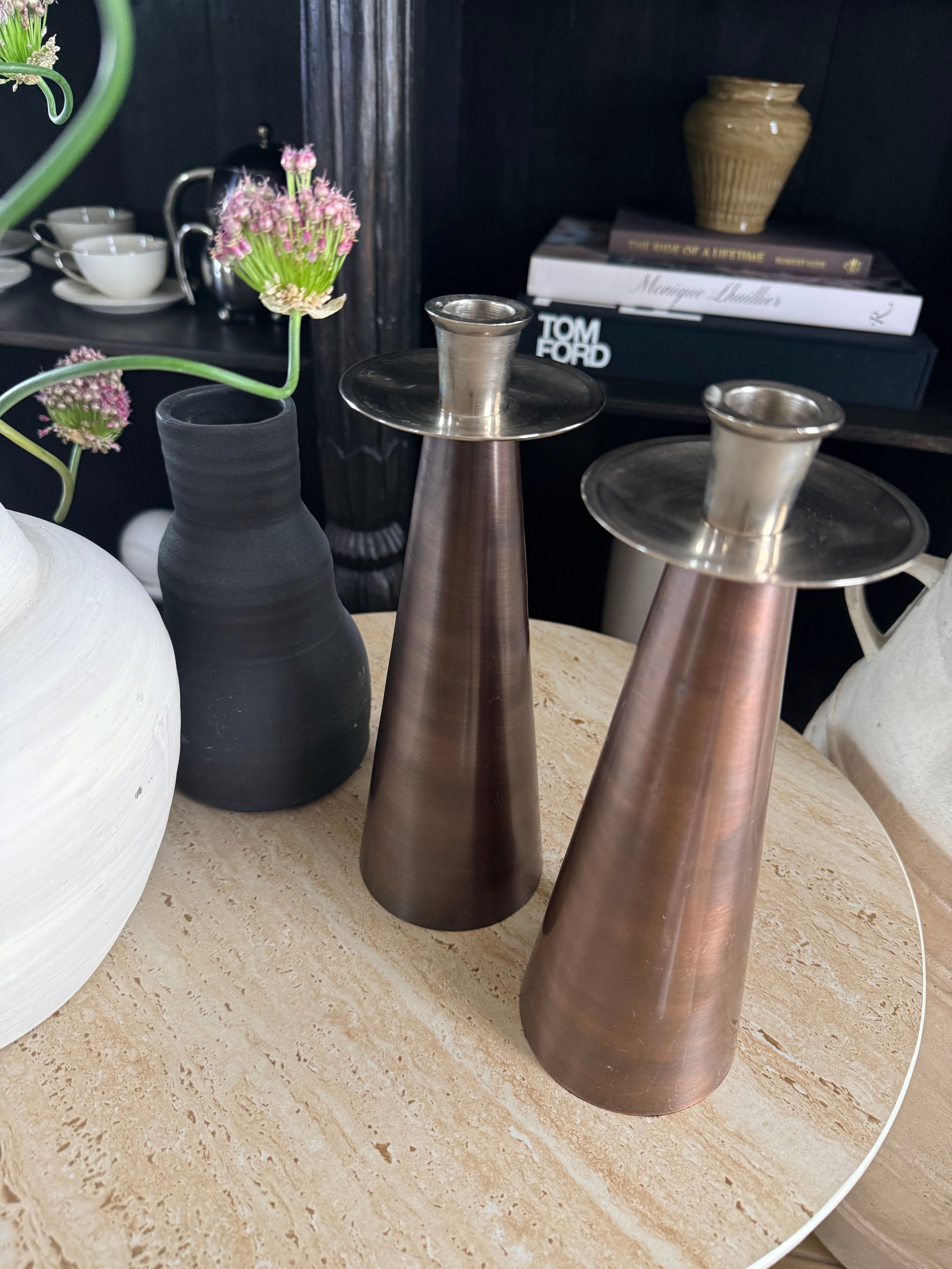 Vintage MCM Candle Sticks