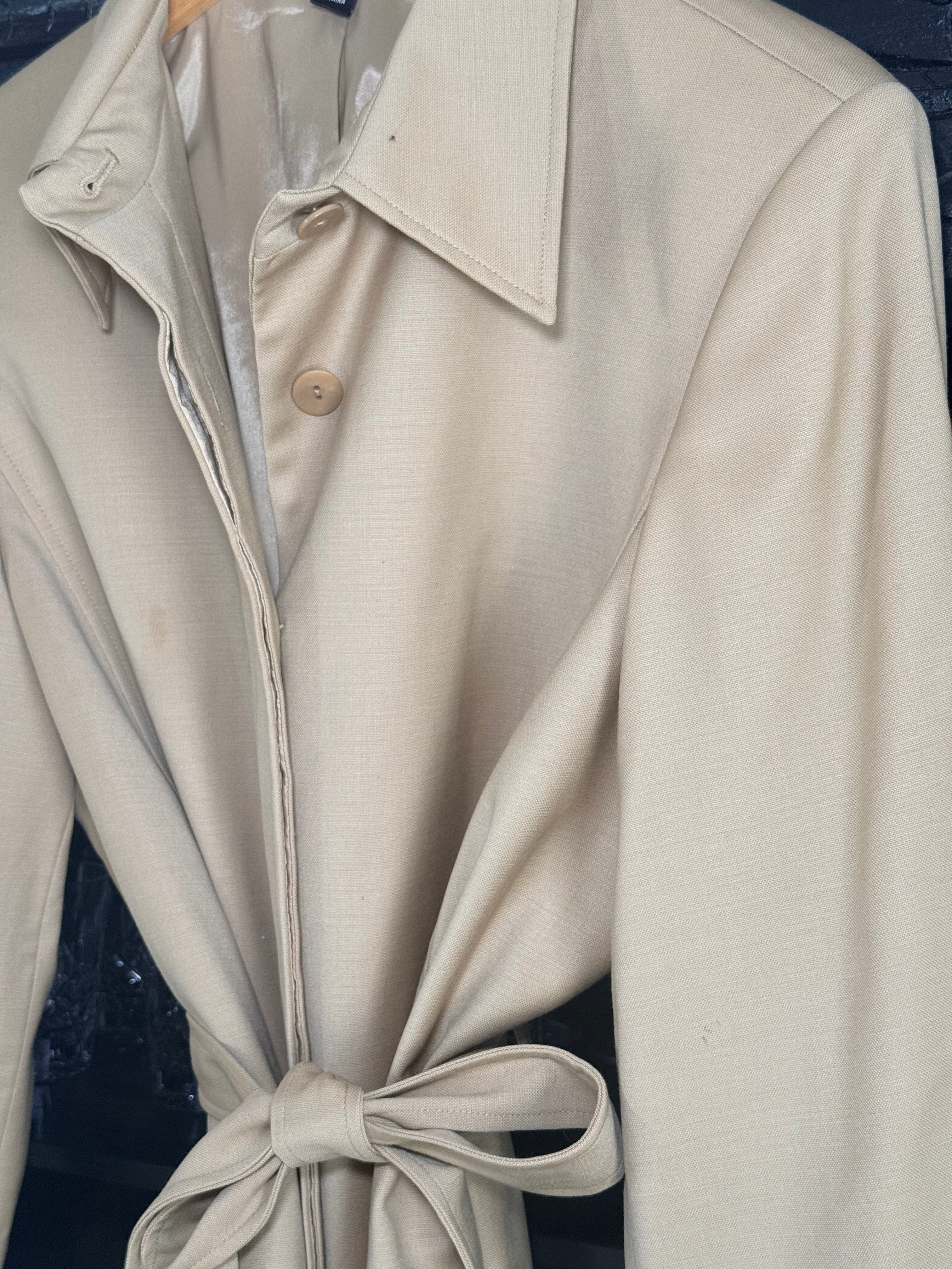Vintage Tan oversized trench coat Ellen Tracy