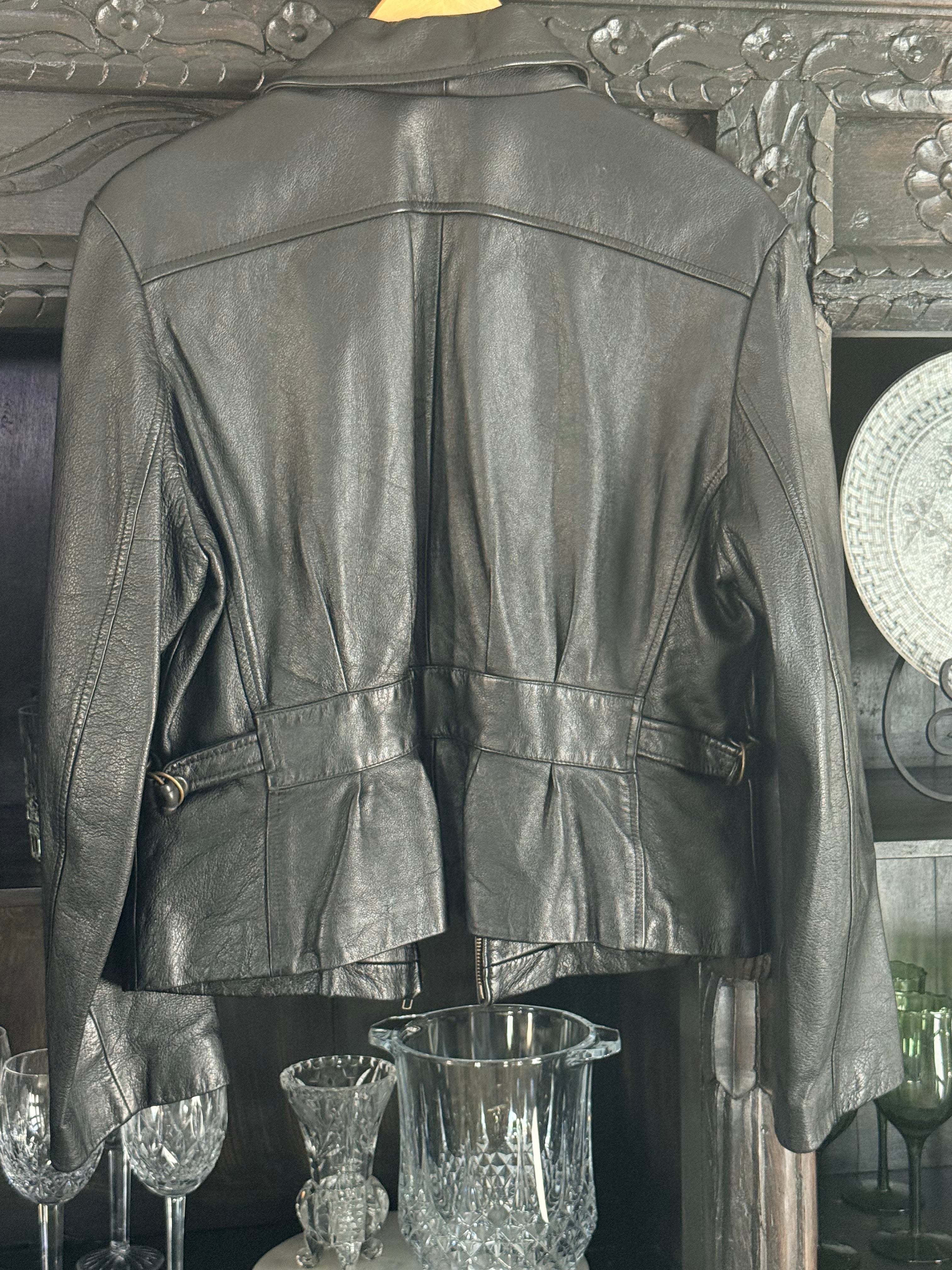 Ann Taylor 100% Leather Jacket